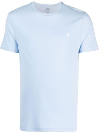 Polo Ralph Lauren embroidered-pony T-shirt - men - Cotton - M - Blue
