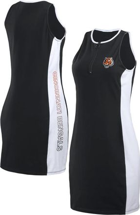 WEAR by Erin Andrews Womens WEAR by Erin Andrews Black Cincinnati Bengals Bodyframing Tank Dress at Nordstrom, Size Xx-Large
