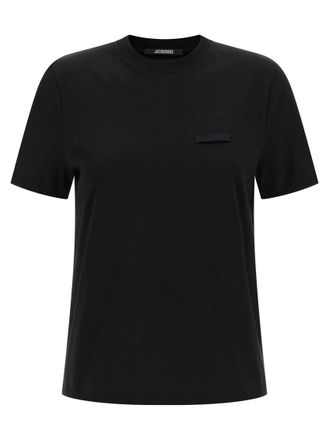 Jacquemus Black Logo T-shirt