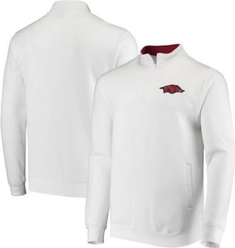 Colosseum Mens Colosseum White Arkansas Razorbacks Tortugas Logo Quarter-Zip Jacket at Nordstrom, Size Xxx-Large
