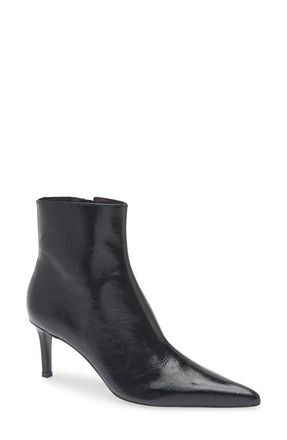 Mango Valle Pointed Toe Bootie in Black at Nordstrom, Size 8.5Us