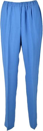 Mauro Grifoni Mauro Grifoni Acetate Viscose Trousers - Light Blue