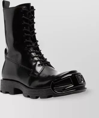 Diesel chunky sole ankle boots