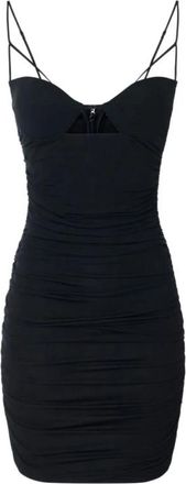 Elisabetta Franchi Abito - Dames - Korte kleedjes - Zwart - 2XL - Kleedjes