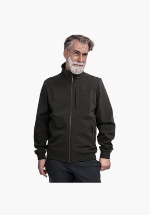Sch&ouml;ffel Softshelljacke SCH&Ouml;FFEL Softshell Jk Style Suavio MNS, Herren, Gr. 46, schwarz, Obermaterial: 100% Polyester, normal, Jacken Softshelljacke, f&uuml;r Trekk