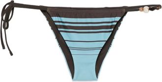Sir. Slip bikini a righe - Blu