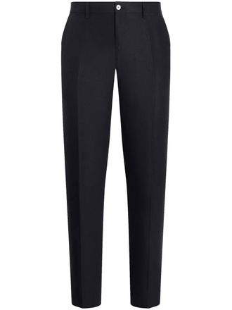 Dolce & Gabbana wool tailored trousers - Blue