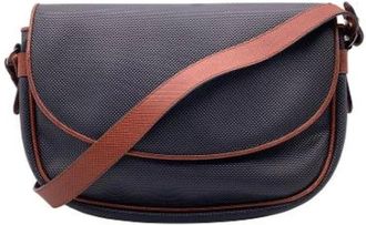 Bottega Veneta Pre-owned Cross Body Bags, female, Black, Size: ONE SIZE Pre-owned Marco Polo Shoulder Bag