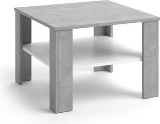 Vicco Tavolino da salotto Homer, Calcestruzzo, 60 x 42 cm