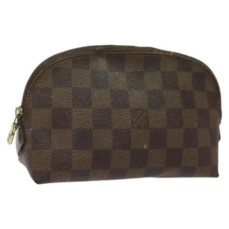 Louis Vuitton Pre-owned Bags, female, Brown, Size: ONE SIZE Pre-owned Canvas Pouch