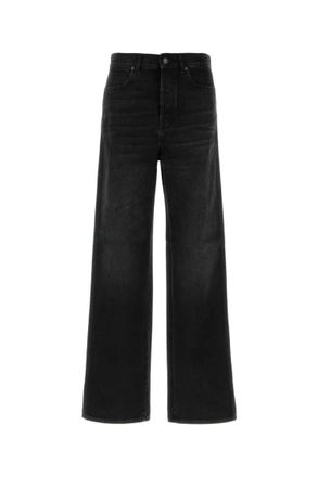 Gucci Black Loose High Rise Jeans