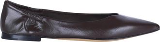 Pomme Dor Ballerinas - Dames - Ballerinas - Bruin - 39 EU - Leer - Schoenen