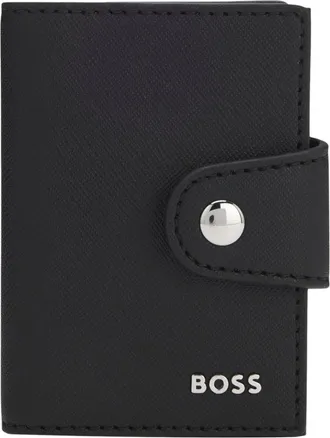 HUGO BOSS Northon_S. Secrid - Heren - Portefeuilles - Zwart - ONE Size - Leer - Accessoires