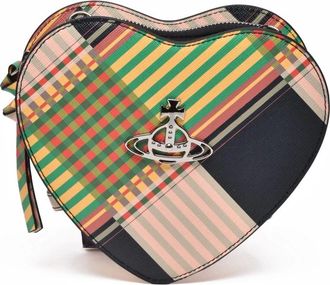 Vivienne Westwood Tassen, Dames, Veelkleurig, ONE Size, Louise Heart Tracolla