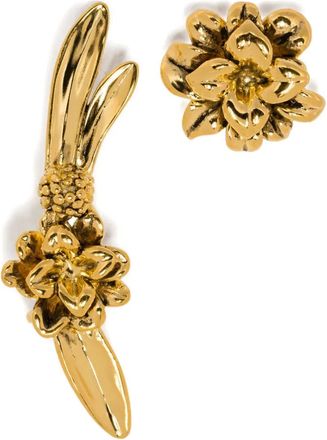 Aurélie Bidermann Anthos asymmetrical earrings - Oro