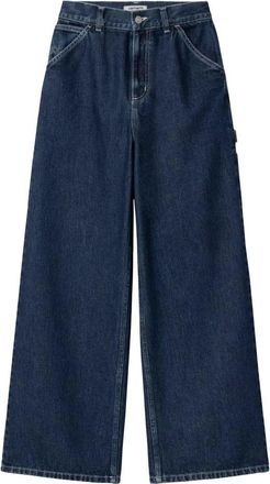 Carhartt Work in Progress Carhartt Wip, Wide Jeans, male, Blue, Size: W31 W Jens Pant