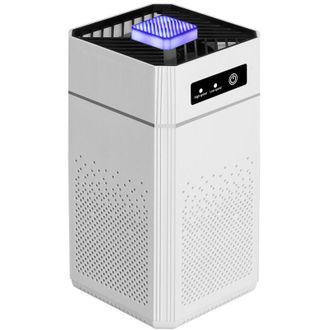 OEM Purificador De Aire Para Dormitorio, Oficina Y Hogar: Filtro Multicapa Port&aacute;til, Funcionamiento Silencioso, Alimentaci&oacute;n Usb, Luz Nocturna, Color Blan