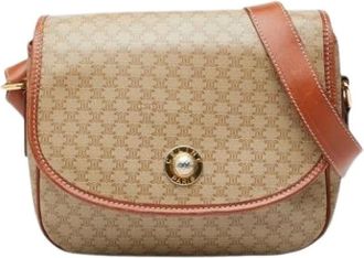 Celine Pre-owned Cross Body Bags, female, Beige, Size: ONE SIZE Pre-owned Plastic Crossbody Bag
