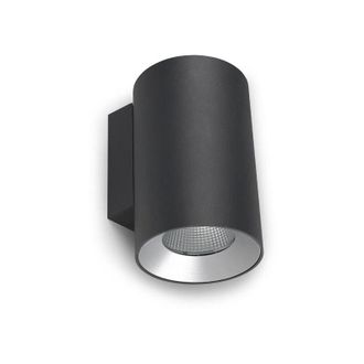 Leds - C4 Ledkia - Leds-c4 Cosmos - Aplique Peque&ntilde;o De Exterior Led Urban Grey Ip55