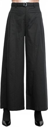Greylin Hera Wide Leg Palazzo Pants In Black