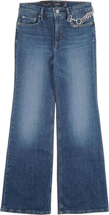 Polo Ralph Lauren Wide Jeans, female, Blue, Size: 2XS Wide Jeans