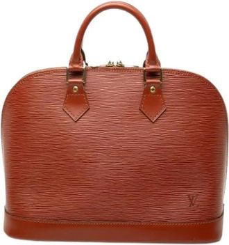 Louis Vuitton Pre-owned Handbags, female, Brown, Size: ONE SIZE Pre-owned Alma PM