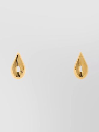 Bottega Veneta gold plated silver drop earrings