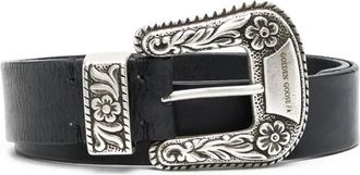 Golden Goose Zwarte Cintura Riem - Dames - Riemen - Zwart - 105 CM - Accessoires