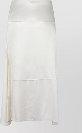 Victoria Beckham high waist skirt midi asymmetric hem