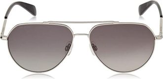 Rag & Bone RNB5030/G/S 010/WJ Mens Sunglasses Silver Size 60