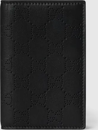 Gucci Aria Card Case, Black, Leather