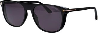Tom Ford Lionel-02 - Heren - Zonnebrillen - Zwart - 55 MM - Accessoires