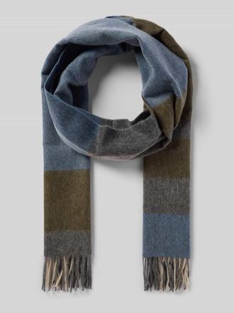 Salmone Textilvertriebs-GmbH Schal aus reinem Kaschmir in Marine, Gr&ouml;&szlig;e 1