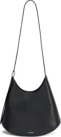 Jil Sander Small Eldorado Studded Shoulder Bag