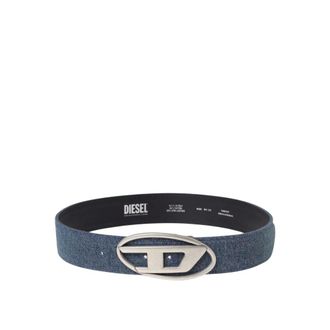 Diesel Dames, Accessoires, Blauw, Maat: 90 CM Denim