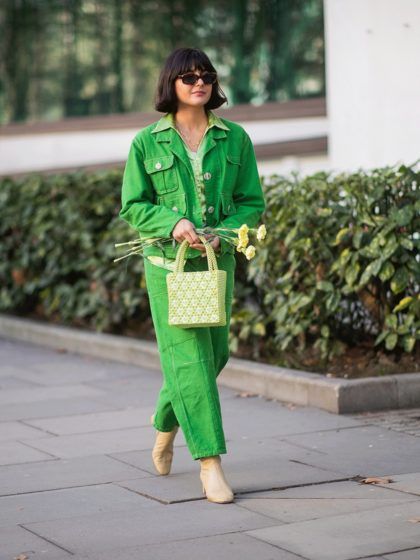 Secondo le it Girl, il verde in questa stagione si abbina così…