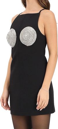 TPN Flared Silhouette Mini Dress With Removable Appliqu&eacute;s