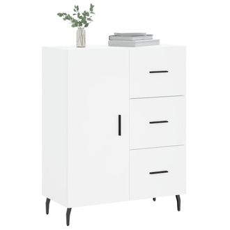Berkfield Home Sideboard White 69.5x34x90 cm Engineered Wood