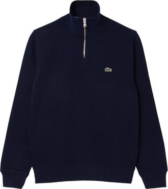 Lacoste Crew Neck Sweatshirt - Heren - Vesten met rits - Blauw - 2XL - Katoen - Hoodies & sweatvesten