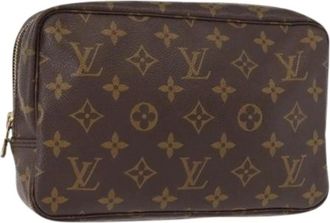 Louis Vuitton Pre-owned Clutches, female, Brown, Size: ONE SIZE Pre-owned Canvas Clutch