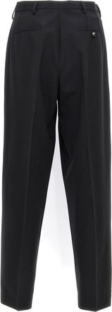 Marni Wool Blend Trousers - Black