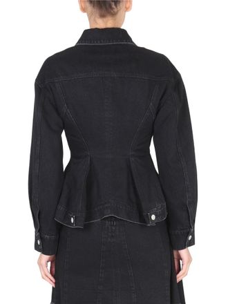 Alexander McQueen Cotton Denim Jacket - Black
