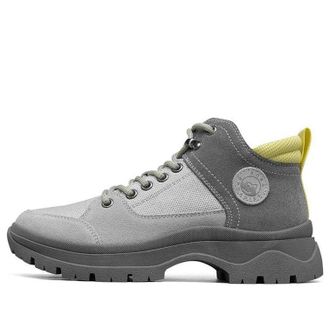 Skechers (WMNS) Skechers Bobs Broadies Grey Yellow 113437-GRY
