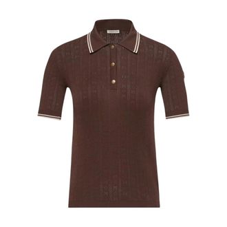 Moncler Dames, Tops, Bruin, Maat: XS