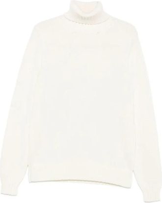 FILIPPO DE LAURENTIIS Turtleneck Sweater - Heren - Coltruien - Beige - M - Truien & Vesten