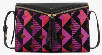 MCM Medium Diamant 3D Shoulder Bag in Diamond Jacquard in Multi at Nordstrom