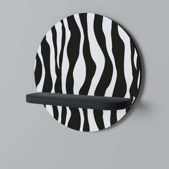 OEM Estante Redondo Zebra Echoes Negro