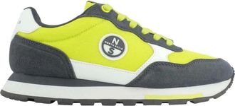 North Sails Schoenen, Heren, Groen, 42 EU, Leer, Route 836 Sneaker