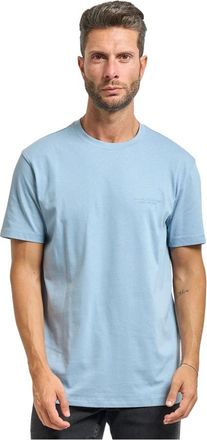 A|X Armani Exchange Hombre, Camisetas, Azul, Talla: M