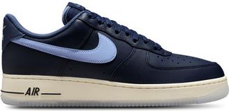 Nike Mens Air Force 1 07 - Basketball Shoes Light Armory Blue/Obsidian/Diffused Blue Size 10.0